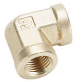 Female Pipe to Female Pipe - 90 Forged Elbow - Brass Pipe Fittings